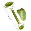 Nature Beauty for Facial Jade Roller Face Thin Massager+Body Neck Anti-Ageing Therapy Gua Sha Board Set Skin Care