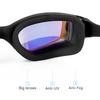 Adult Silicone Strap High Definition Goggles PC Lens Swimming Glass Water-Proof  Swim Goggles Anti-fog Silicone Swim Goggle