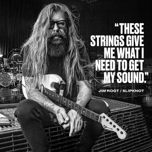 Jim Dunlop JIM ROOT STRING LAB SERIES Jim Root Signature Electric Guitar Strings, Drop B, JRN1156DB