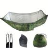 OEING Outdoor Nylon Hammock with Mosquito Net