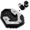 For CLX 700 700CL-X 700CLX Heritage clx700 CL-X CL-X700 Adventure Accessories Motorcycle Kickstand Side Stand Extension Plate