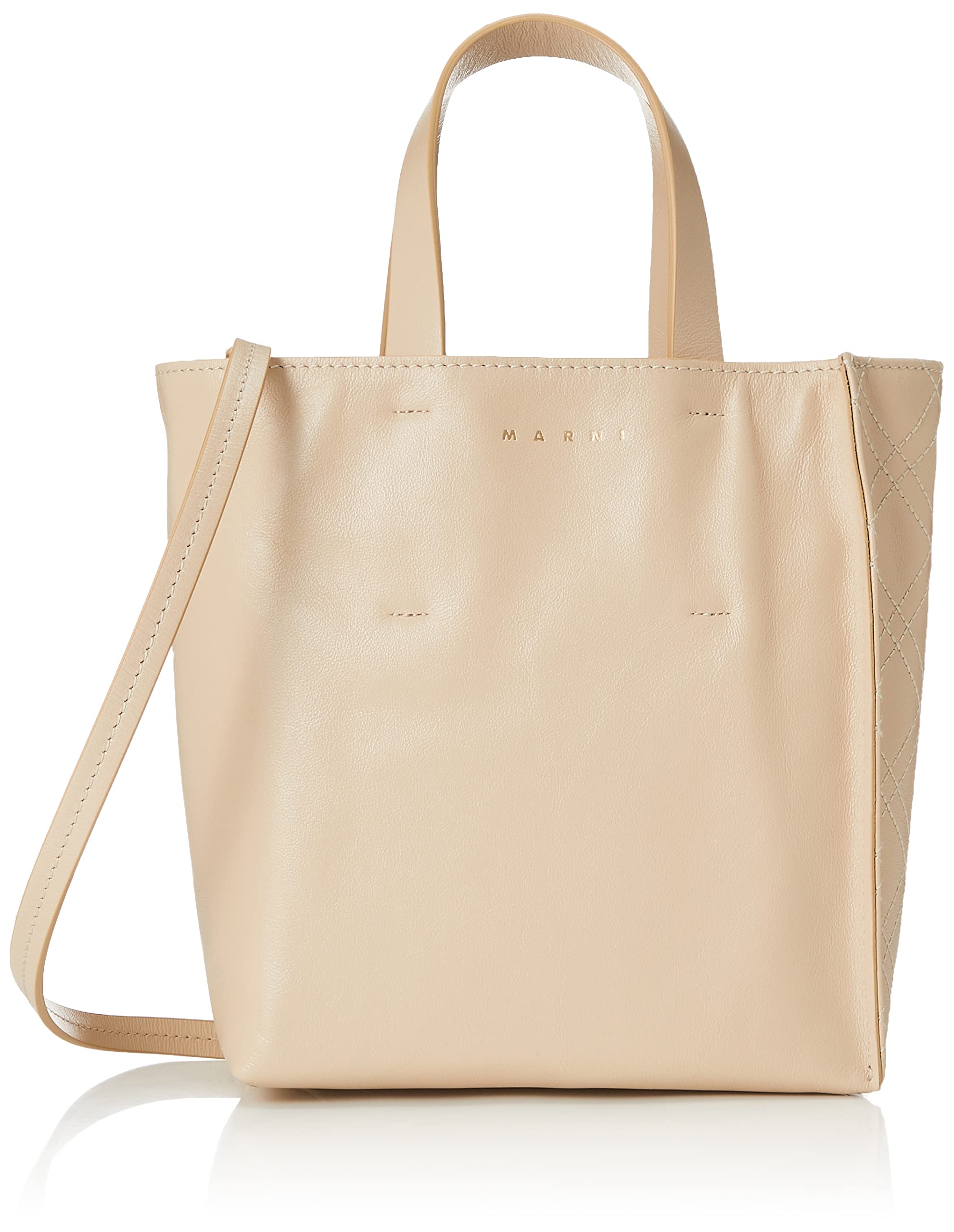 

Marni MUSEO Old Lace Tote Bag SHMP0040L2P5272 NORTH-SOUTH Women s [Used]