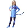 Halloween Avatar New Tights Adult Cosplay Costume Children's Onesie Girls