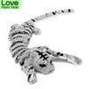 New Arrival Very Large Rhinestone Tiger Brooches Animal Pin Shawl Scarf Accessories Wedding Occasion Party Event Jewelry Wedding Occasion Event High