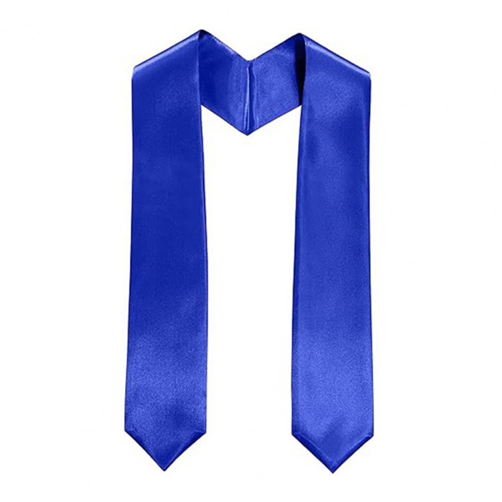 Graduation Durable Unisex Adult Graduation Stole 72 Inch Plain Academic Sash for Class of 2026 Event Accessories Ceremony Attire