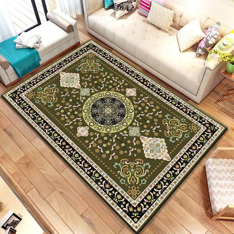European Style Printed Pattern Non-slip Rug Baby Play Crawl Floor Yoga Mat Living Room Carpet Decoration Tapestry alfombrilla