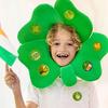 St Patricks Day Green Round Adhesive Sticker Roll 1000PCS Glassine Paper Sealing Labels For Cupcake Beer Mug Gift Packaging Party Decoration Use