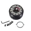 36-Gear Racing Steering Wheel Hub Adapter Boss Kit for Opel Calibra Tigra Cavalier Omega Senator 1989-1995