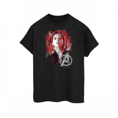 Mens Black Widow Brushed Cotton T-Shirt