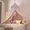 Dome Bed Curtain Children's Indoor Light-proof Bed Curtain Windproof Bedside Ceiling Blackout Double-layer Mosquito Net Curtain