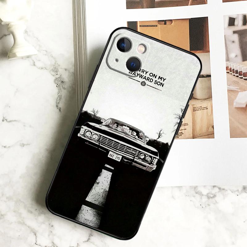 

Supernatural CARRY ON WAYWARD SONS Phone Case For iPhone 17 16 14 13 12 11 15 Pro Max Plus 12 13 Mini 16e 17 Air Cover Coque iPhone 13