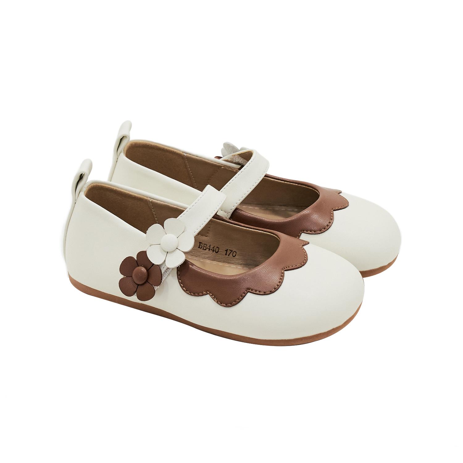 

[BABYZZAM] Girls Flora s Flat Ivory, BB440, 7000033301, Popular Korean Shoes 150