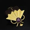 Game Genshin Impact Vision Keychain Lnazuma Venti Kamisato Ayato Eula Luminous 7 Element Weapons Eye Of God Pendant Keyring Gift