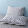 2 Pack Cooling Pillow Covers Ice Silk Fabric Washable Pillowcase 48x74cm Soft Breathable Design with Envelope Closure
