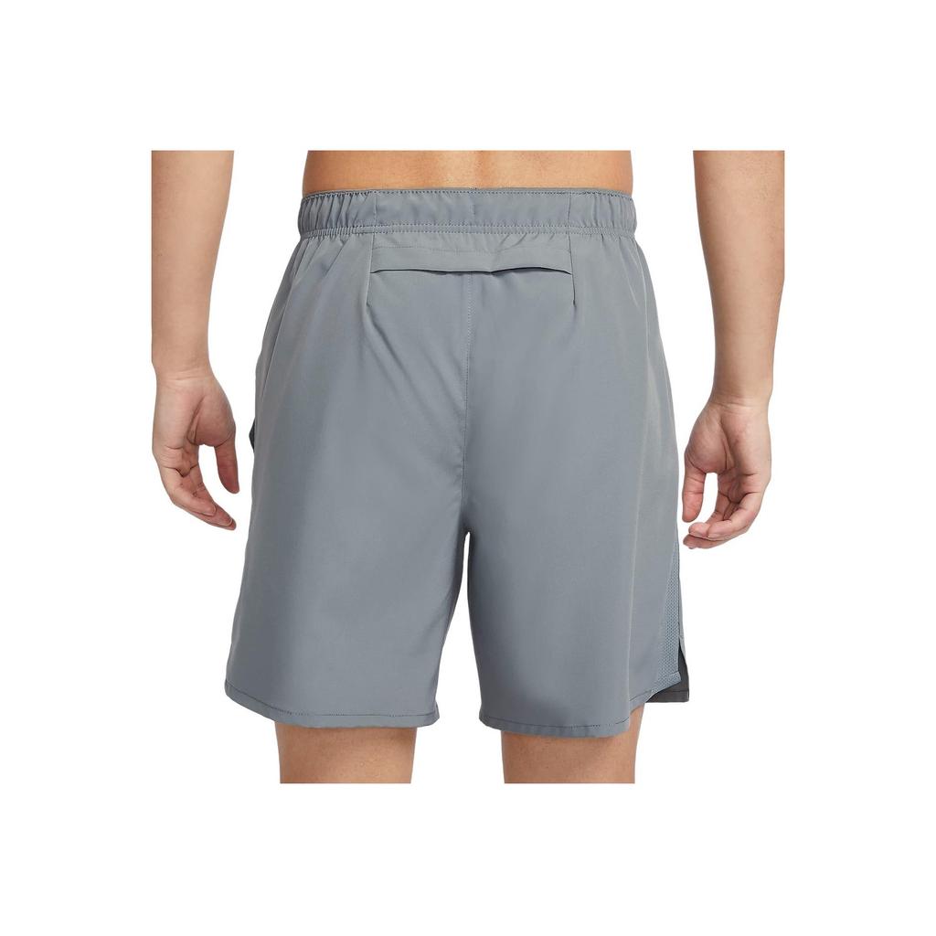 Nike Solid Color Logo Drawstring Shorts Men Bottoms Silver DV9345-084