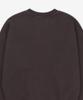 SAINT LAURENT Logo Patch Sweatshirt - Dark Brown / 807761Y36Sv2355