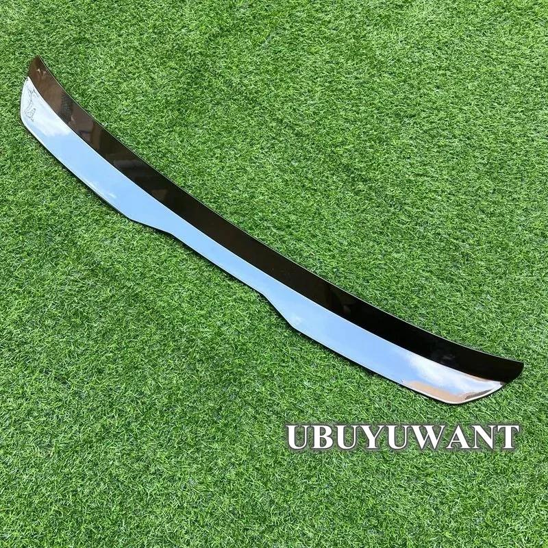 BGU1 Rear Roof Lip Spoiler For Dacia Duster 2019- Up Roof Spoiler Gloss Black Accessories Body Kit Factory Style Car Rear Wing