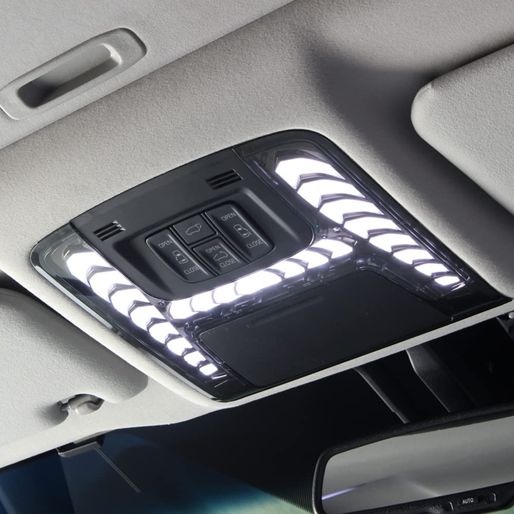 AVEST LED Room Lamp for 30 Series with Bronze Gold Inner Color and Flash Remote Control AV-036LP-CH Alphard/Vellfire (Late Model)