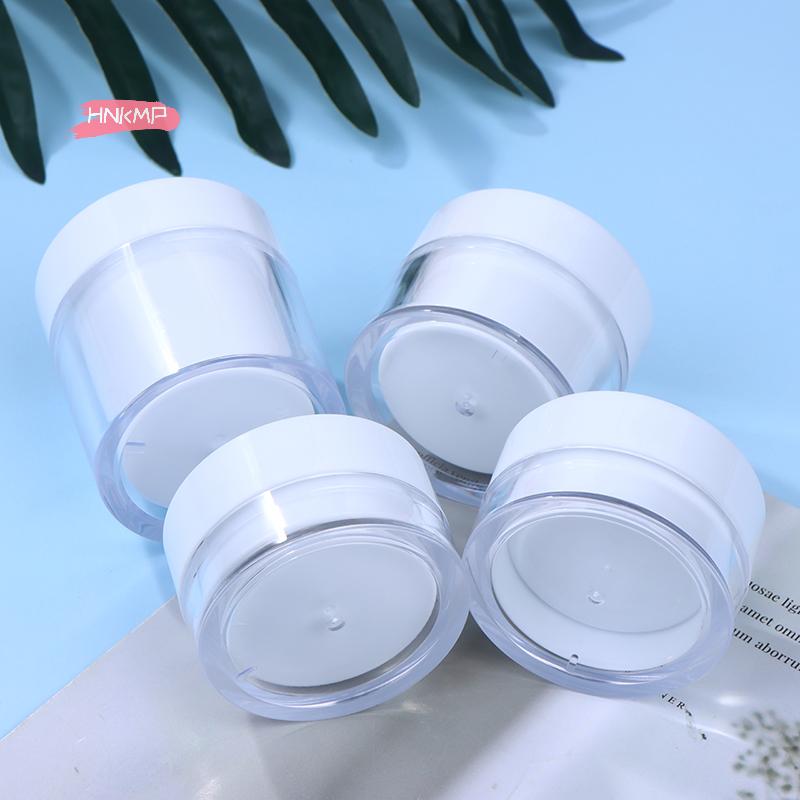 Refillable Cosmetic Cream Jar 20/30/50g Round Travel Lotion Body Butter Makeup Containers Face Cream Lotion Empty Bottle