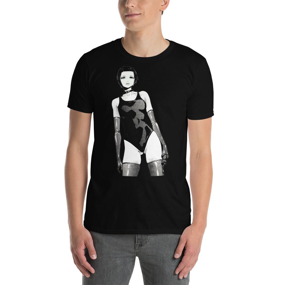 

Anime Girl Goth Gothic Short-Sleeve Unisex T-Shirt 4XL