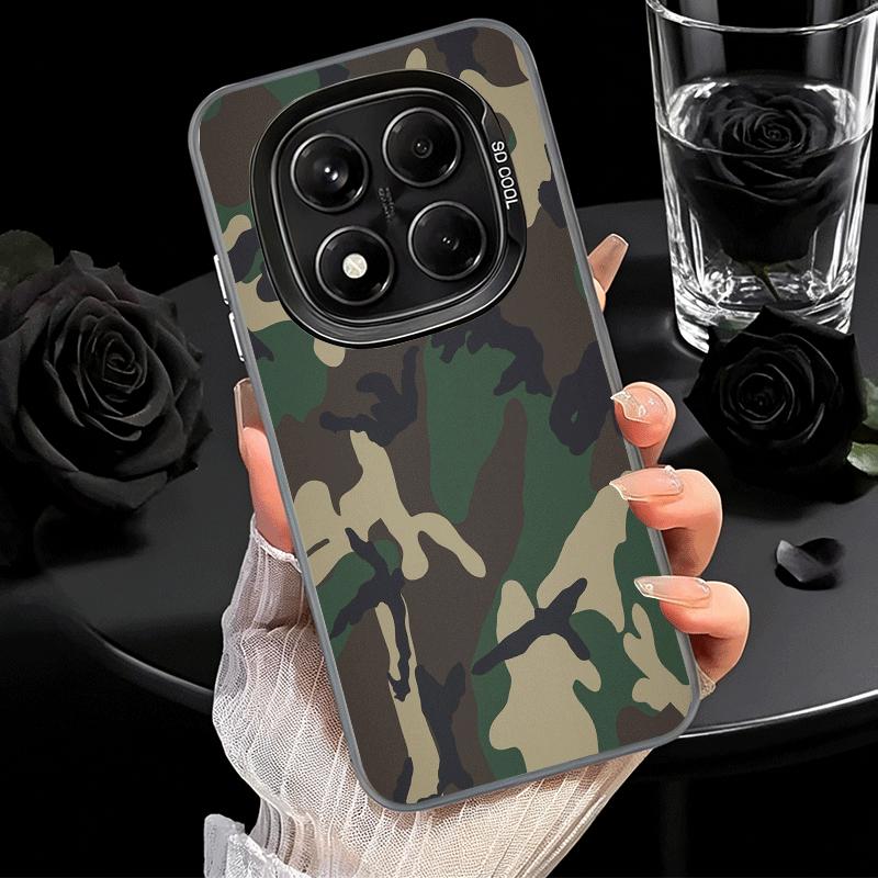 

Camouflage Military Pattern Shockproof Phone Case for Xiaomi Redmi Note 15 14 13 12 Pro Plus 11 11S 11T 5G Cover Anti Fall Funda Redmi Note15ProPlus