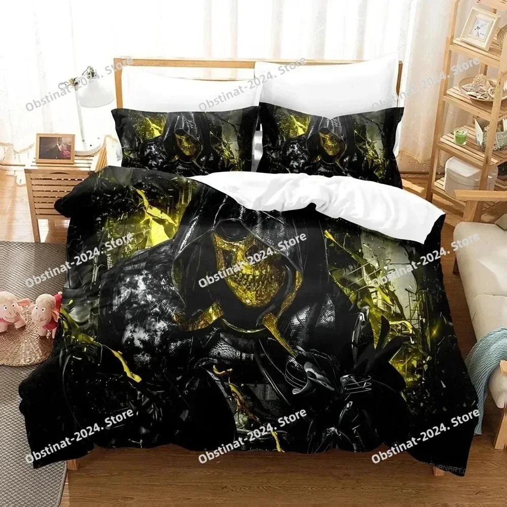 3D Print Death Stranded Printed Bed Set Duvet Cover Pillowcase Bedding Set Bed Linen Sheet Quilt Cover Full Queen King Size