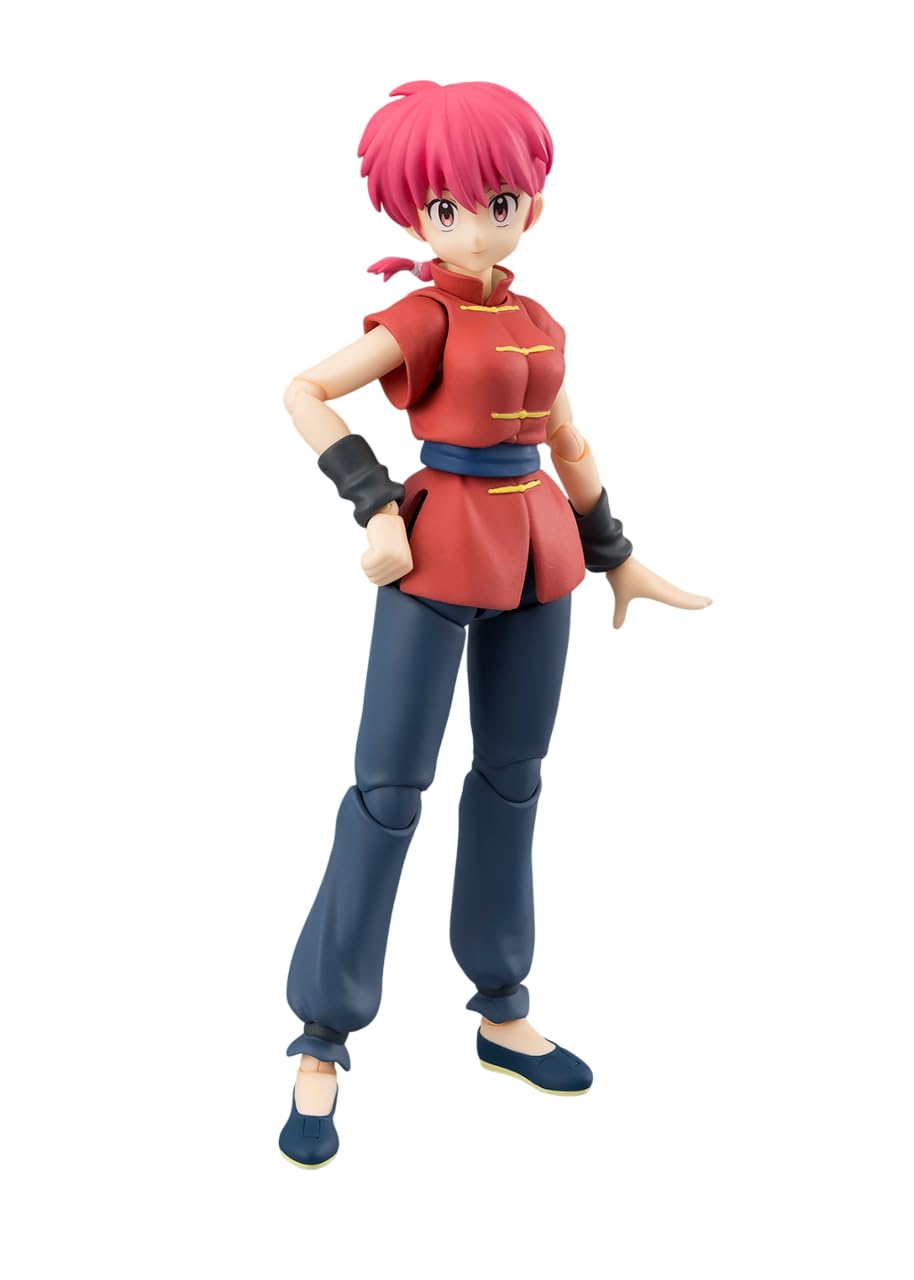 

НАРОДЫ ТАМАШИИ SH. Figuarts Ranma 1/2 примерно 120 мм ПВХ АБС окрашенная подвижная фигурка.
