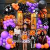 Orange Balloon Set Halloween Balloon Decoration Wedding Opening Event Scene Arrangement