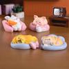1Pcs Animal Miniature Resin Decorations Creative Tiny Sculptures For Car Garden Lawn Outdoor Landscape Micro Ornament