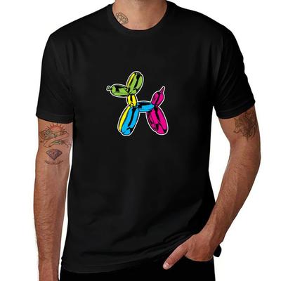 Balloon Dog T-Shirt T Shirts with Prints T Shirts for Man Cotton Soft T-Shirt