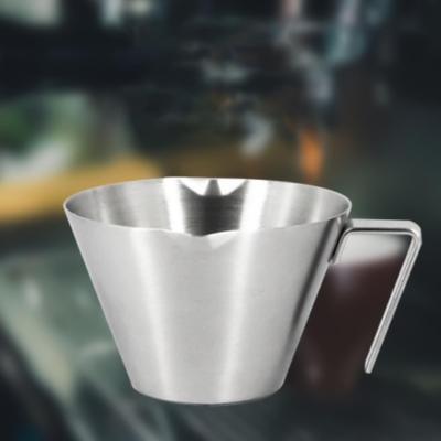 Pouring Cup Measurement Cup Stainless Steel Heat-Resistant Three Scale Beaker With Handle Double Spout Pitcher For Baking