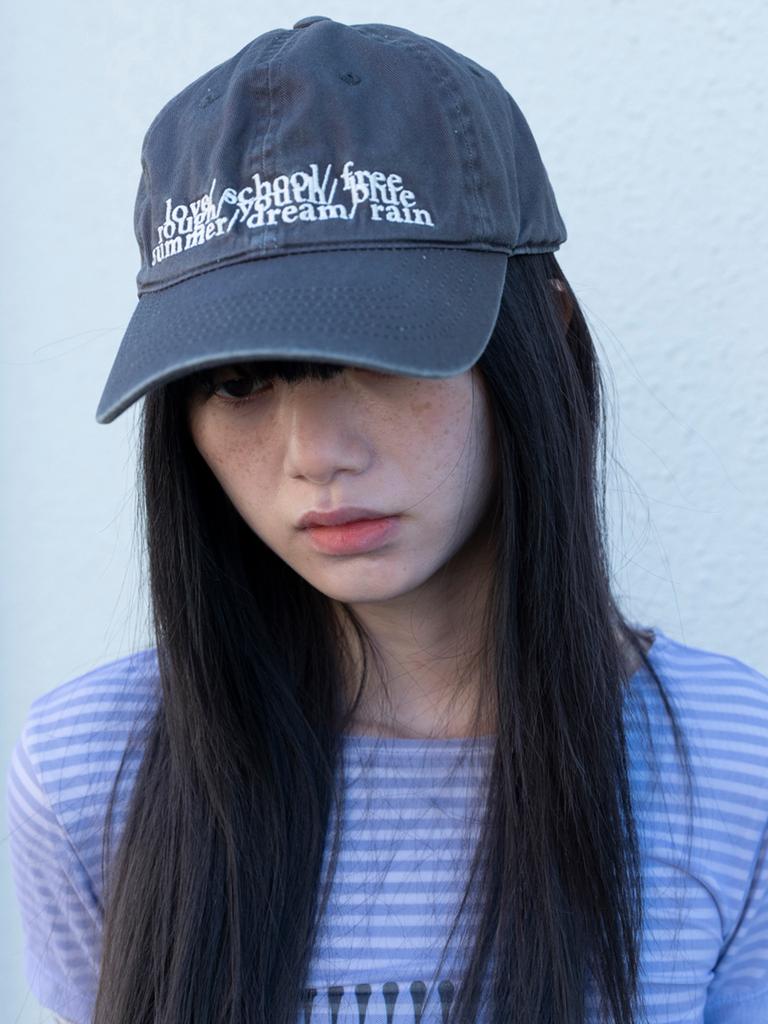 REHEAT Washed Youth Cap_Gray
