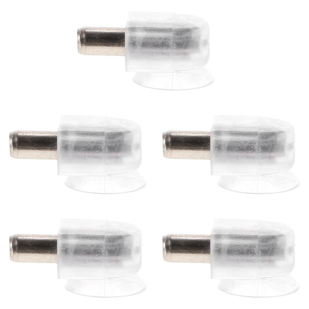 50Pcs Shelf Support Pegs for Glass Shelves Heavy Duty Cabinet Bracket Mounting Hardware Closet Organizers Shelving Pins