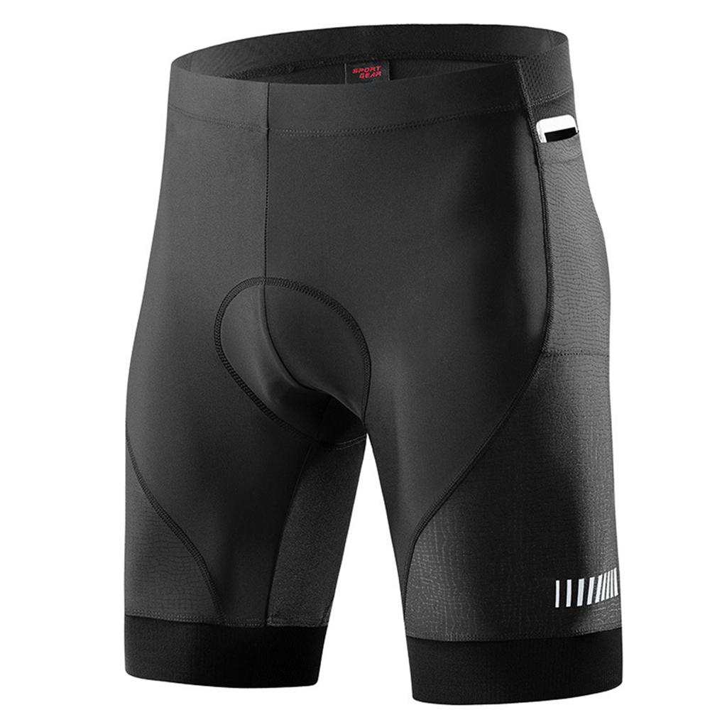 Men's Bike Shorts with Padding  Breathable and Evaporates Sweat Silicone Cushion Mountain Bike Shorts Cycling Shorts for Men