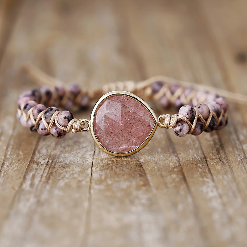 Labradorite Double-Layer Woven Bohemian Beaded Friendship Bracelet Jewelry