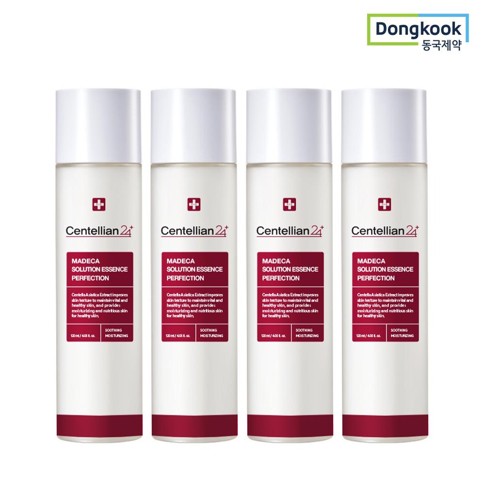 

Madeca Solution Essence Perfection 120ml x 4 Skin Barrier Moisturizing Soothing Protection Centella Asiatica Extract TECA Moisture