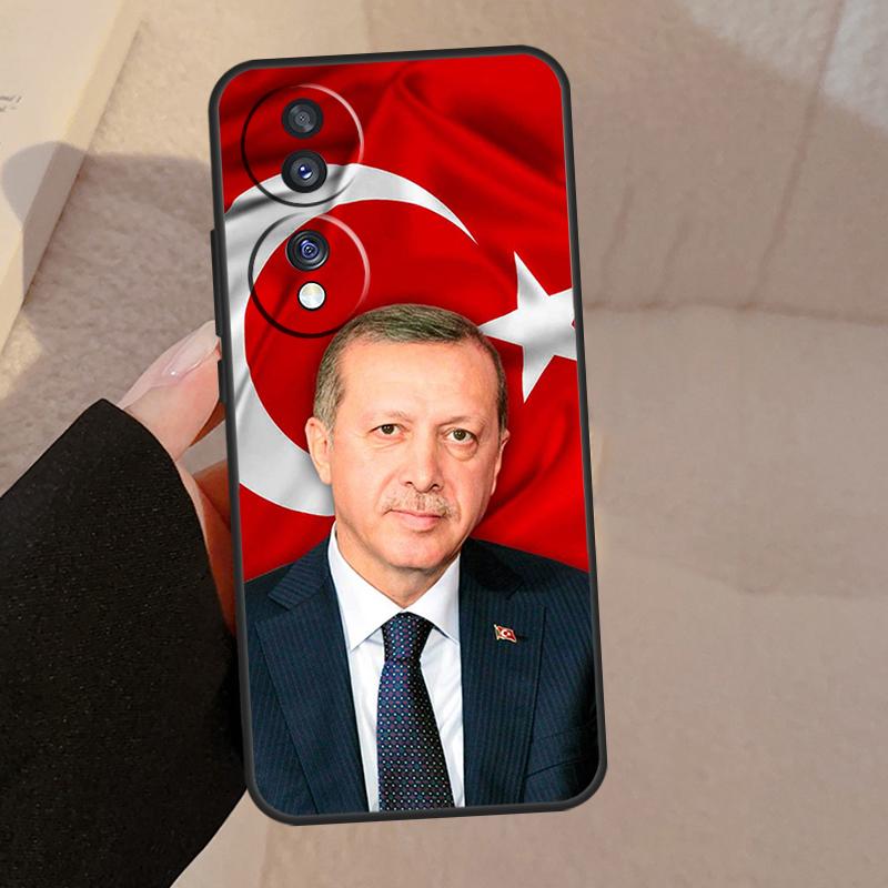 Turkey Recep Tayyip Erdogan For Honor Magic 8 7 6 5 Lite Case For Honor 400 Pro 200 50 70 90 X8c X8b X9d X9b X9c Win RT