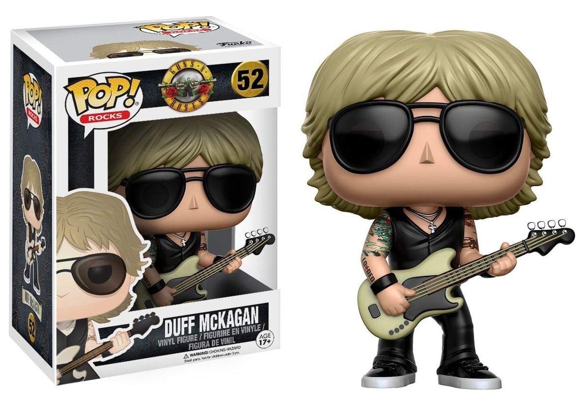Funko POP Guns N Roses Duff Mckagan Action Figure 11361 Rocks [Used] чёрный