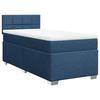 Maison Exclusive - Sommier à lattes de lit avec matelas Bleu 90x190 cm Tissu