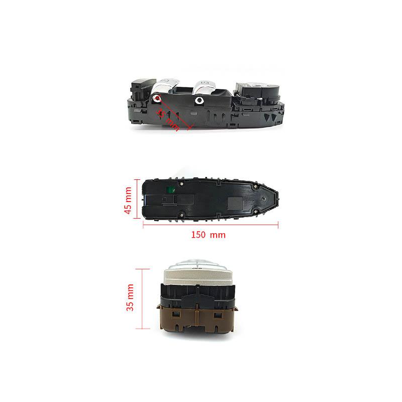 For Benz W222 w213 Car Front rear Door Electric Power Master Window Switch Repalcement For Mercedes S Class 2014-2020