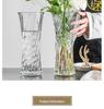 Thickened Transparent Glass Vase for Hydroponic Bamboo & Dry Flower Arrangement