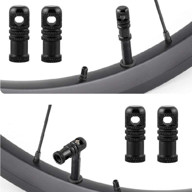 Universals Tubeless Valves Light Weight Bicycles Tire Valves Cores Tool for Easy Maintenances
