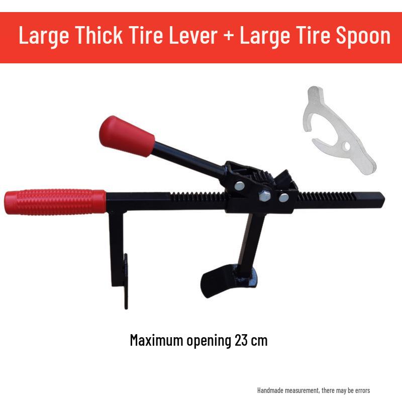 Ręczna montażownica do opon bezdętkowych do motocykli i pojazdów trójkołowych