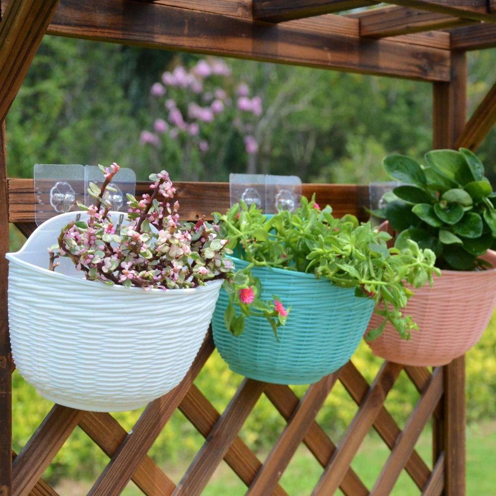 Garden Supplies Lazy Flower Pot Self Watering Planter Bucket New Hydroponic Planter