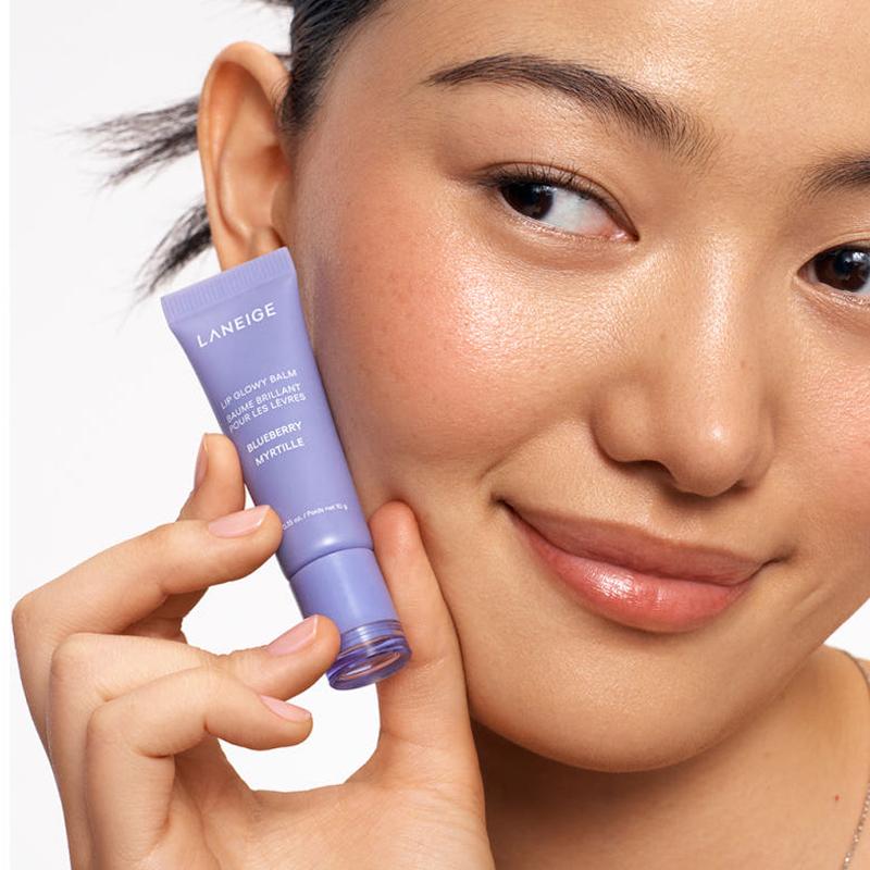 LANEIGE Strahlender Lippenbalsam (6 Typen) 10g + Lippen-Schlafmaske Beere 3g 1 Stück