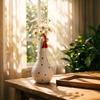Long Neck Colorful Chicken Statue, Big Eye Cartoon Resin Rooster Vase, Funny Outdoor Cock-Shaped Vase for Lawn, Yard, Office, Home Decor