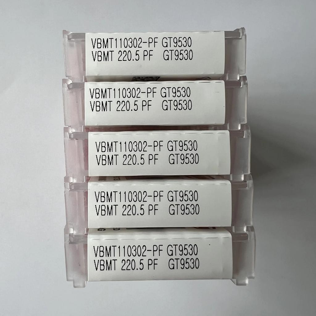Original / VBMT110302-PF GT9530 /  Industrial Indexable Carbide Inserts 10 Pcs