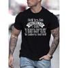 European Size Summer Men's Fashion Print Short Sleeve T-Shirt