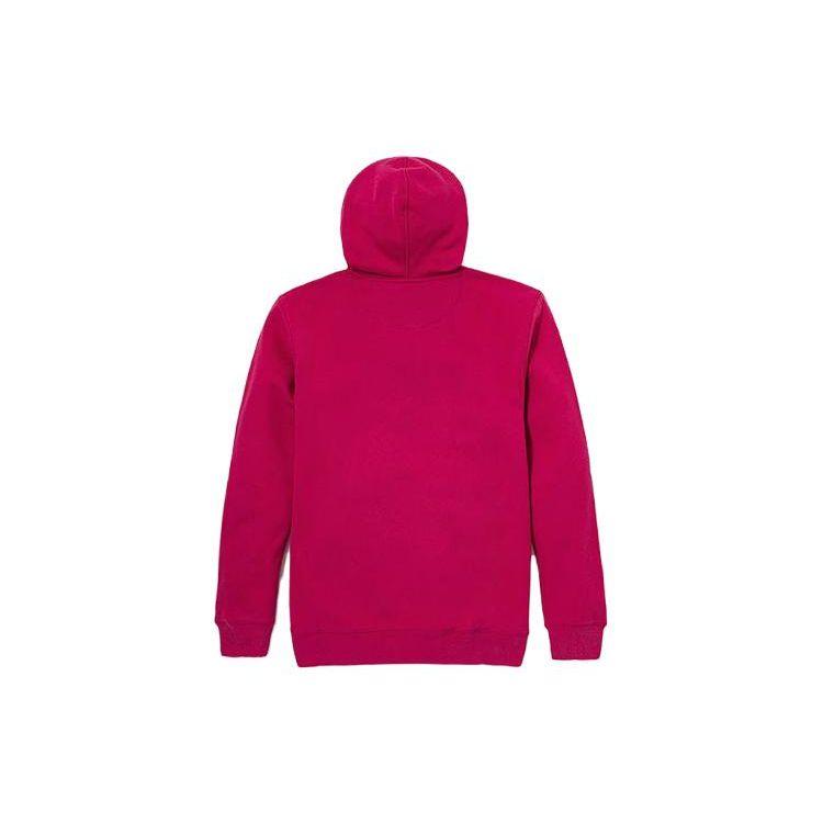 Timberland 50th Anniversary Special Series Hooded Letter Long Sleeve Sweatshirt Unisex Sweatshirt Vibrant-Red A2E2C-ED2