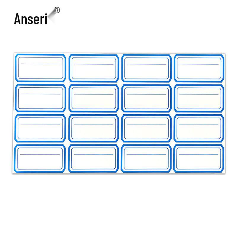 Ansairui Hand-writable Blank Labels